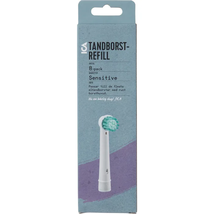 Tandborstrefill Sensitive 8p ICA
