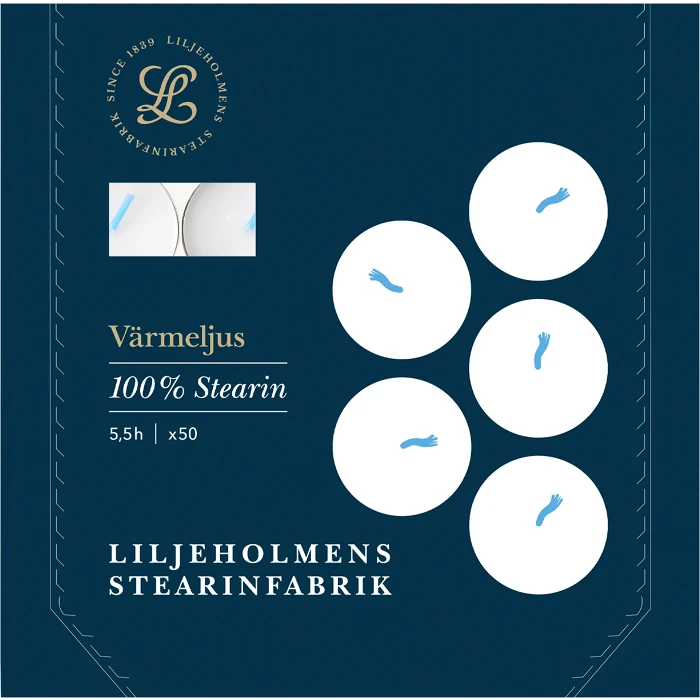 Värmeljus 50-p Liljeholmens
