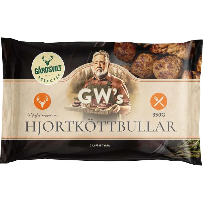 Hjortköttbullar 400g Gårdsvilt