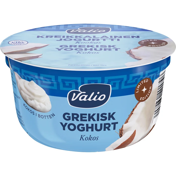 Grekisk Yoghurt Kokos Laktosfri 6,8% 150g Valio
