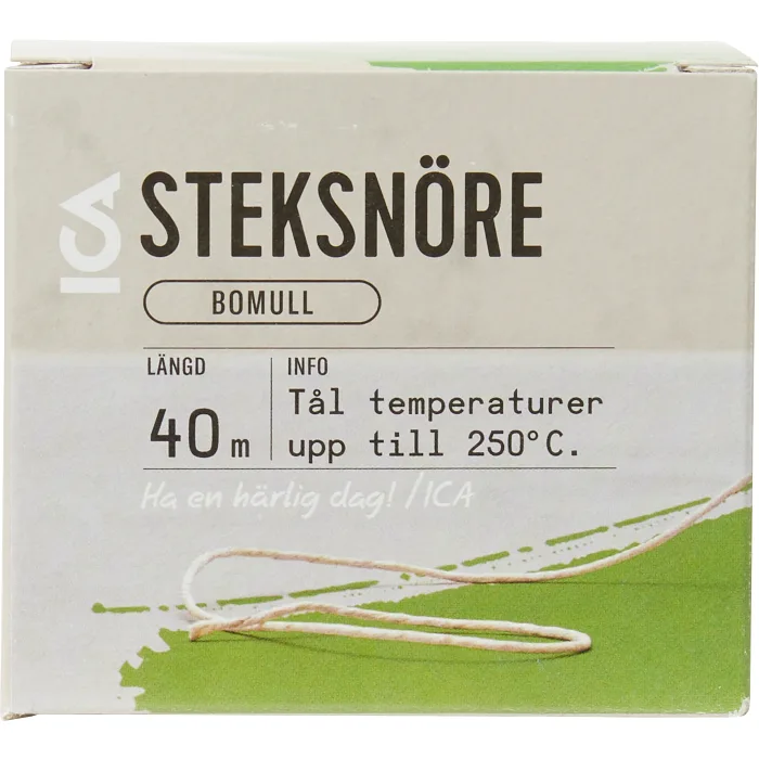 Steksnöre Bomull 40m ICA