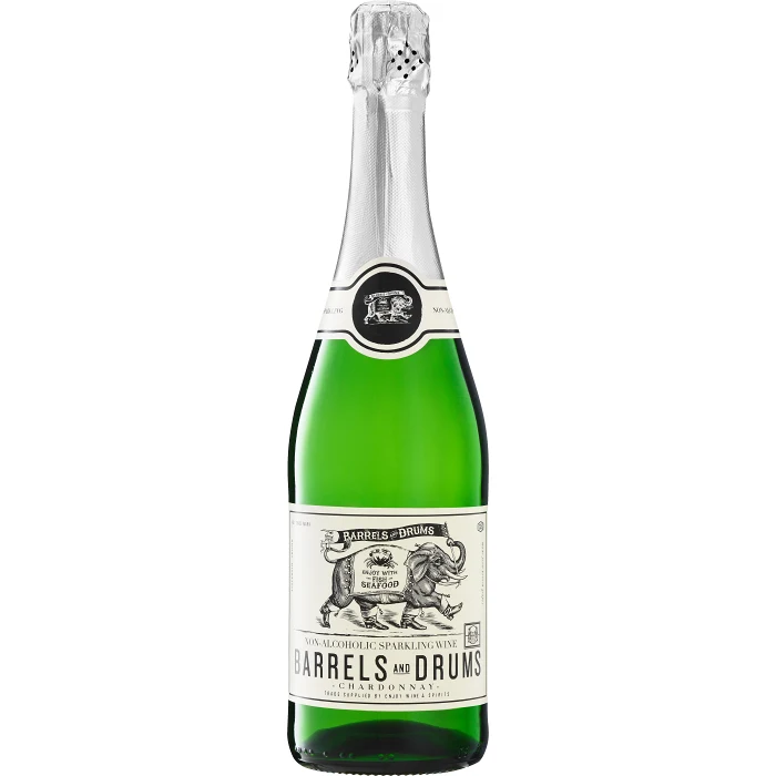 Mousserande Chardonnay Alkoholfri 75cl Barrels & Drums