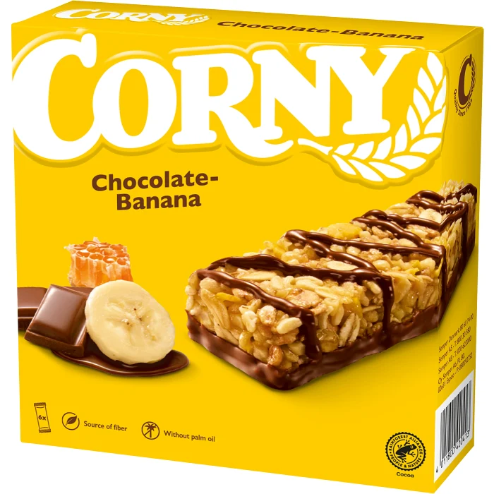 Müslibars Chocolate-Banana MP 150g Corny