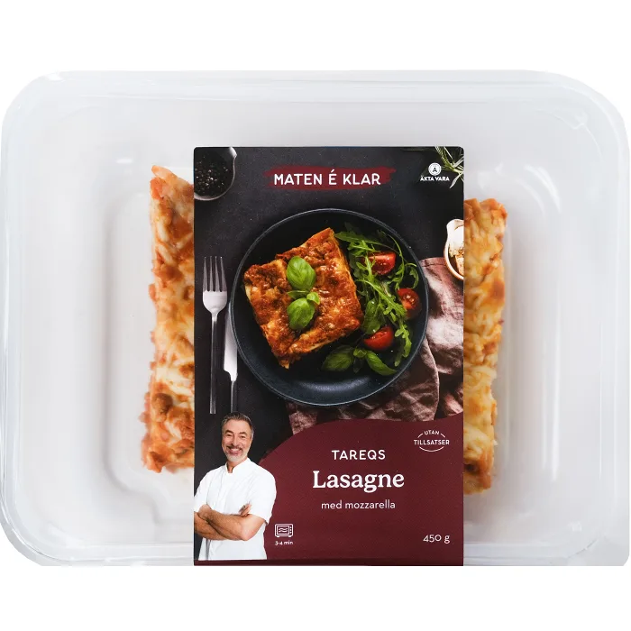 Färdigmat Tareqs Lasagne 450g Maten e klar