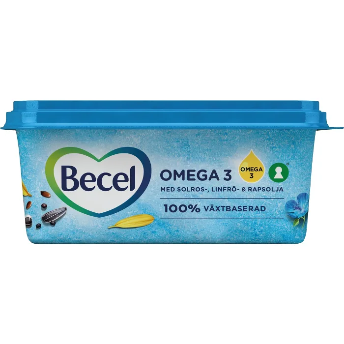 Lättmargarin Omega3 38% 600g Becel