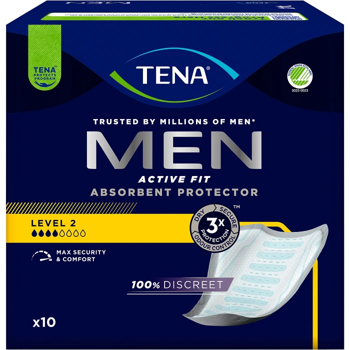 Inkontinensskydd Men Level 2 protection 10-p Tena for Men