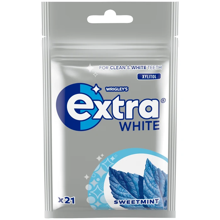 Tuggummi White Sweet mint 29g Extra