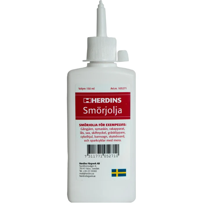 Symaskinsolja 150ml Herdins