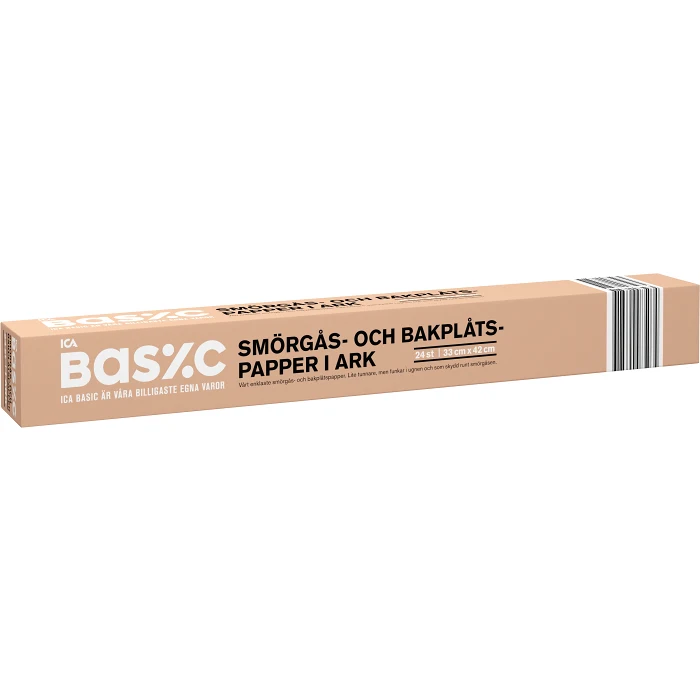 Bakplåtspapper ark 24-p