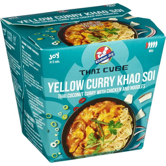 Yellow curry khao soi chicken 320g Kitchen Joy