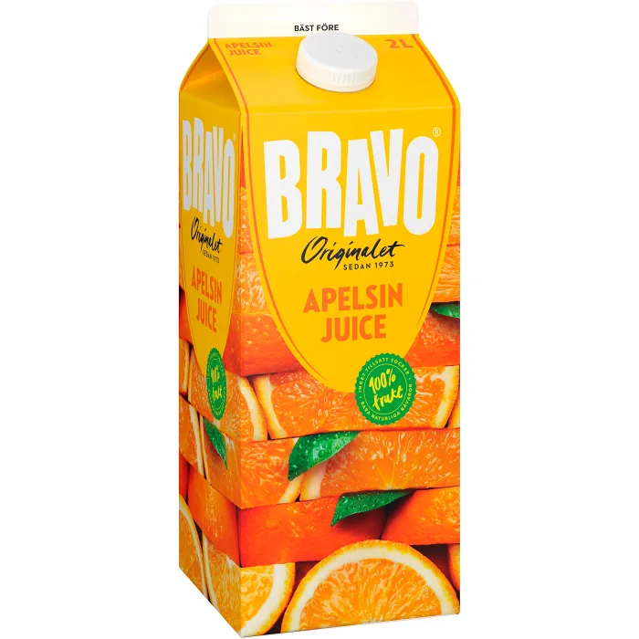 Apelsinjuice 2l Bravo