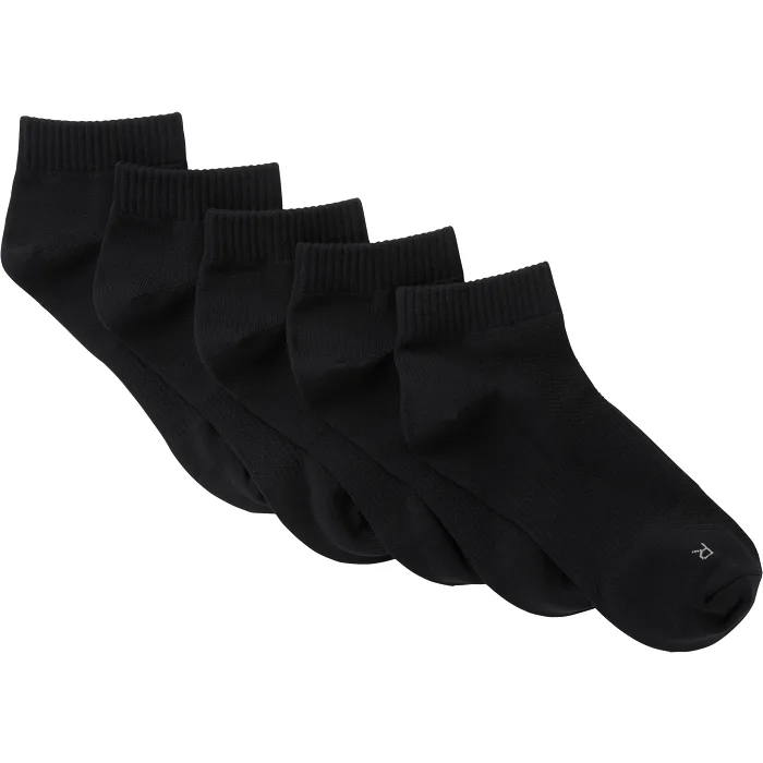 Socka 5p Quick Dry svart 37/40 mywear