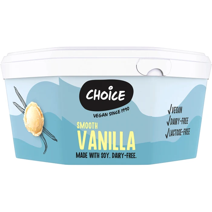 Glass Vanilj Vegansk 750ml Laktosfri Choice