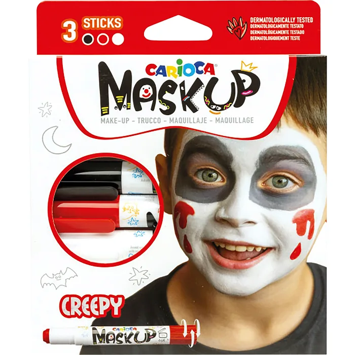 Mask-Up Creepy 3-p Carioca