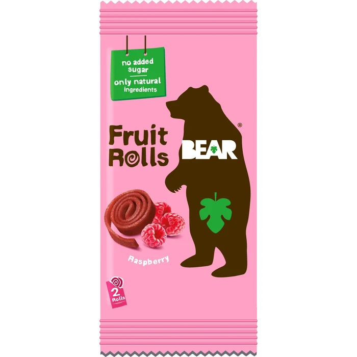 Fruktrullar Hallon 20g BEAR