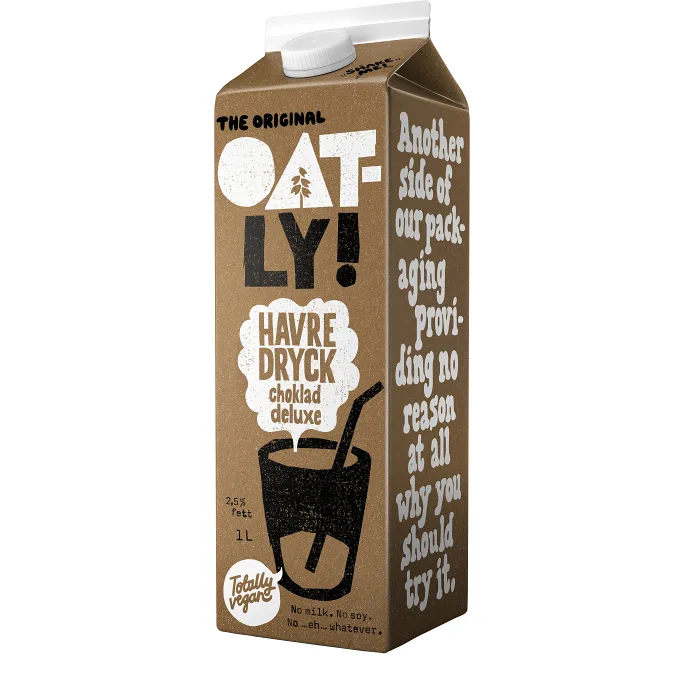 Havredryck Choklad 2,5% 1l Oatly