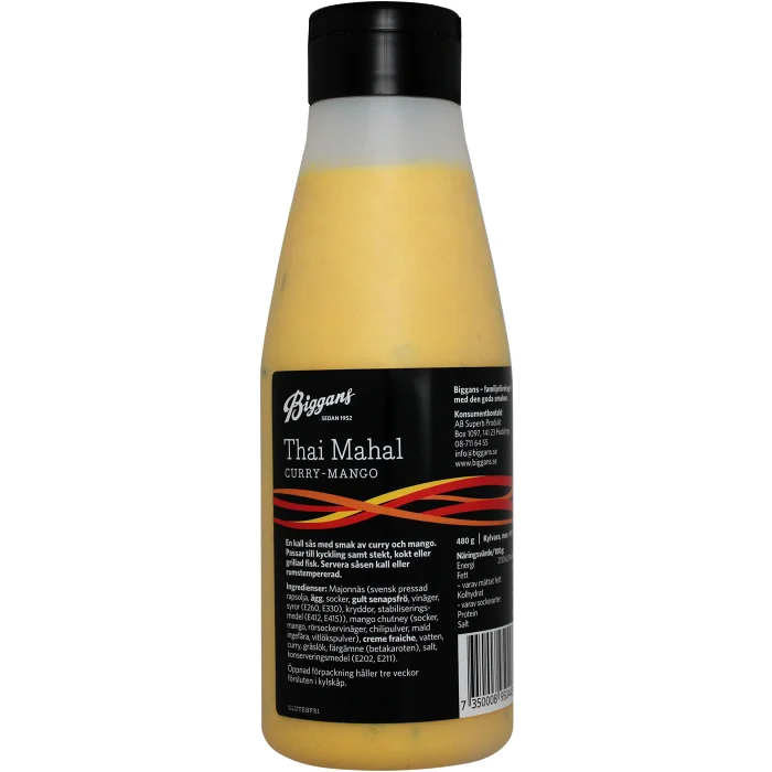 Thai Mahal Curry Mango 480g Biggans