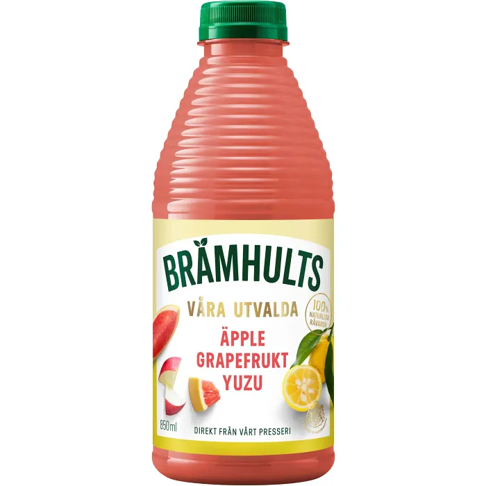 Juice Äpple Grapefrukt Yuzu 850ml Brämhults