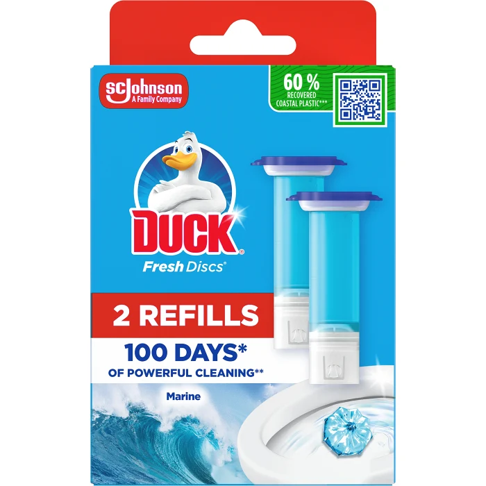 Toalettrengöring Fresh Discs Marine Refill 72ml Duck