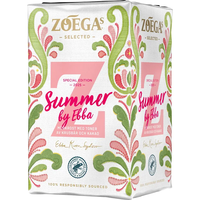 Summer By Ebba Mörkrost Bryggkaffe 450g Zoegas