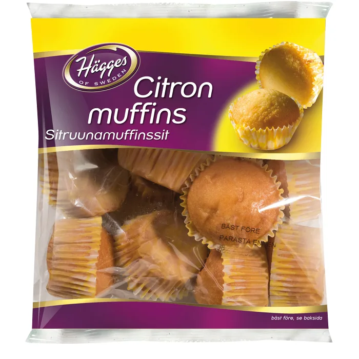 Citronmuffins 200g Hägges
