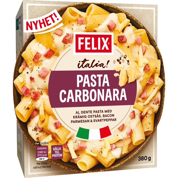 Pasta carbonara 380g Felix