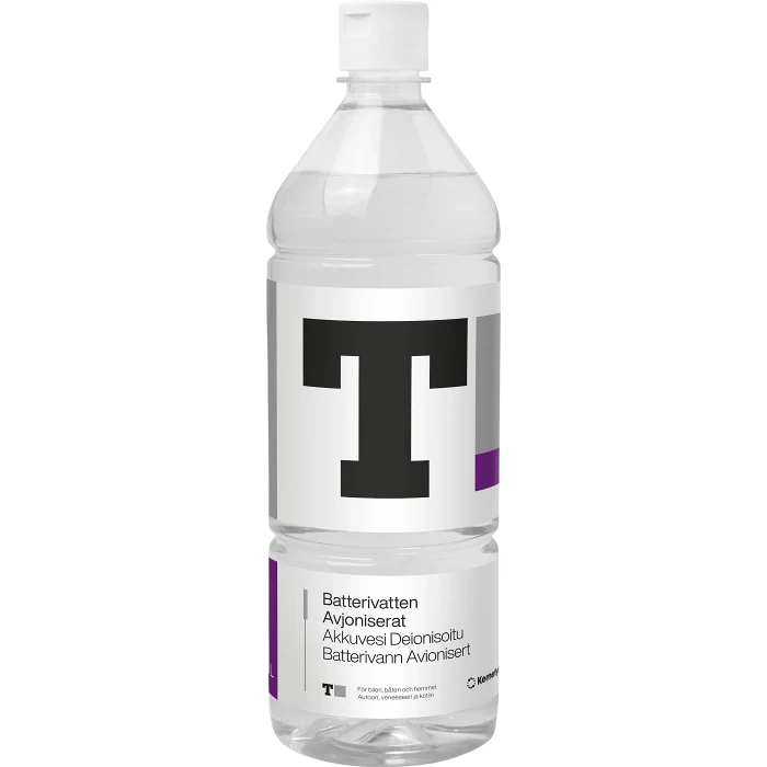 Batterivatten T-Vatten 1L Kemetyl