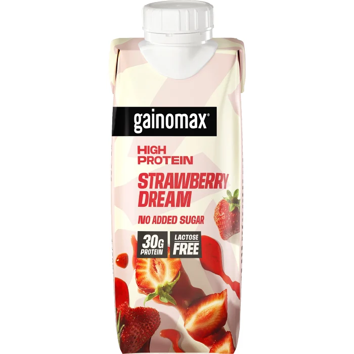 Proteindryck Strawberry Dream High Protein 250ml Gainomax