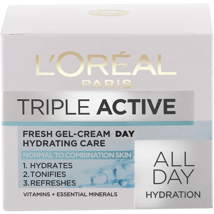 Ansiktskräm Triple Active Fresh Normal till blandhy 50ml Loreal