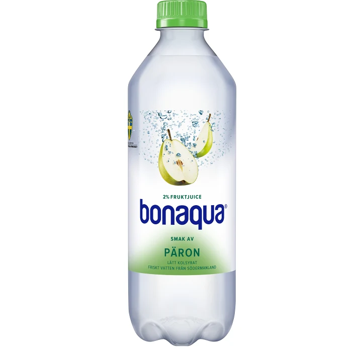 Vatten Kolsyrad Päron 50cl Bonaqua silver