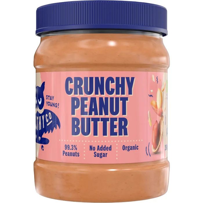 Jordnötssmör Crunchy 350g HealtyCo