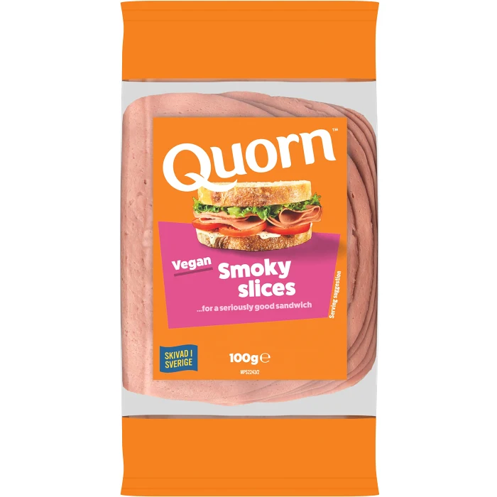 Veganskivor Rökt smak 100g Quorn