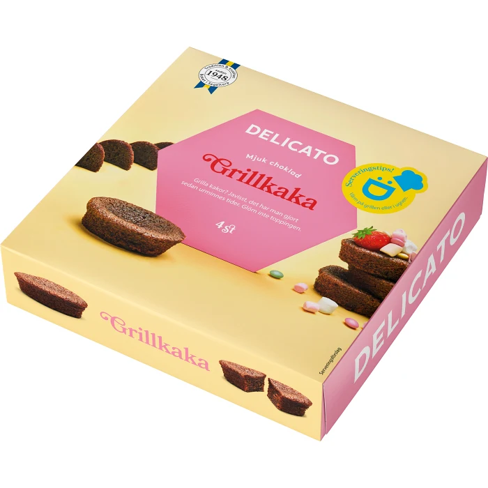 Kondisbitar Grillkaka 4-p 180g Delicato