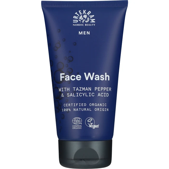 Ansiktsrengöring Face Wash Men 150ml Urtekram