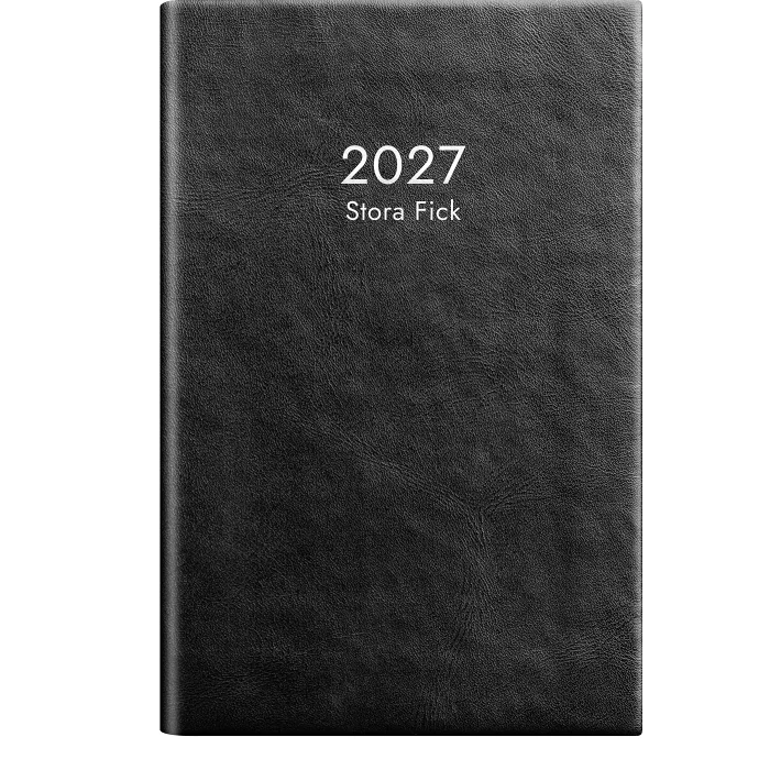 Kalender Stora Fick svart 2027