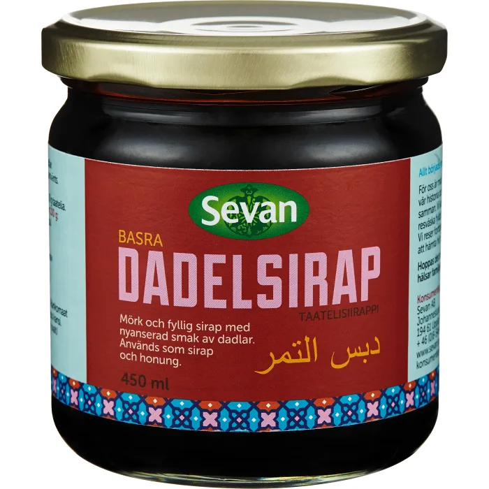 Dadelsirap 450g Sevan