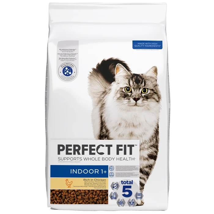 Kattmat Indoor 1+ Kyckling 7kg Perfect Fit
