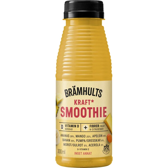 Smoothie Kraft Tropiska frukter 300ml Brämhults
