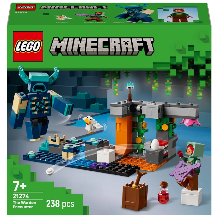 LEGO Minecraft Mötet med väktaren 21274