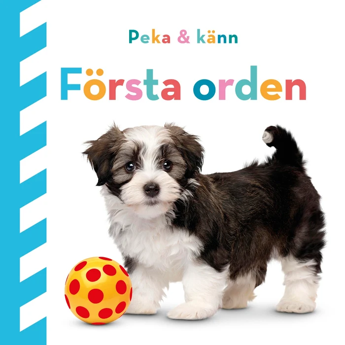 Peka och känn. Första orden