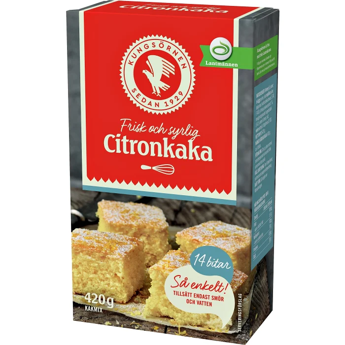 Citronkaka 420g Kungsörnen