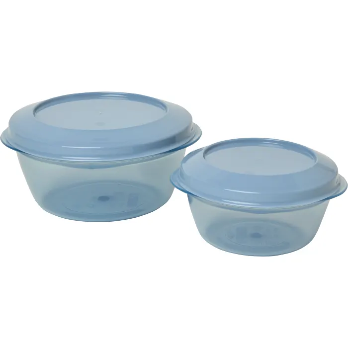 Förvaringsburk 0,25l/0,5l Blå 2-p ICA