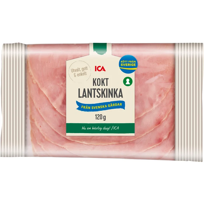 Lantskinka Kokt 120g ICA