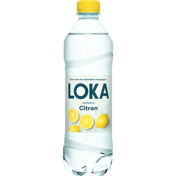 Kolsyrat Vatten Citron 50cl Loka