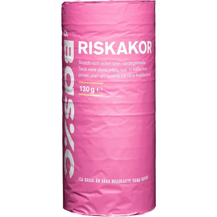 Riskakor 130g ICA Basic