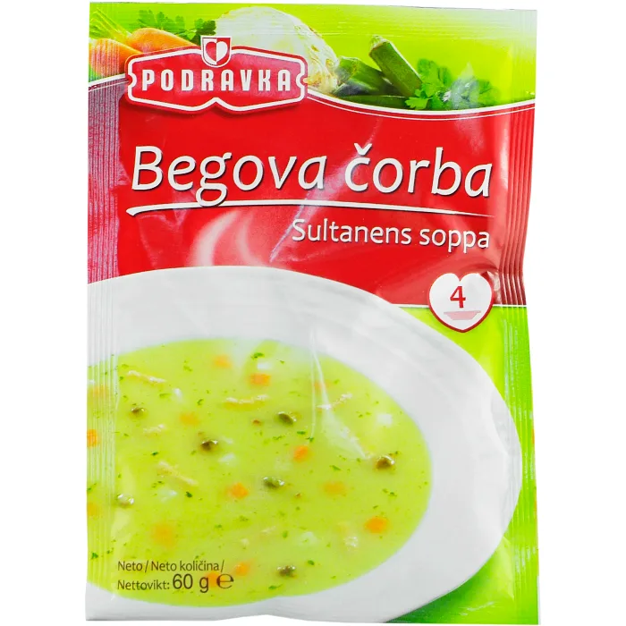 Sultanens soppa Pulver 60g 4 port Podravka
