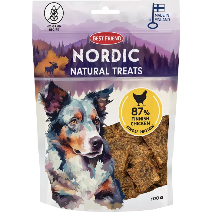 Hundgodis Kyckling 100g Best Friend