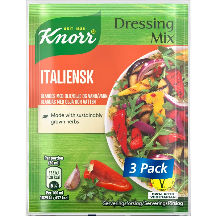 Dressingmix Italiensk 3-p Knorr