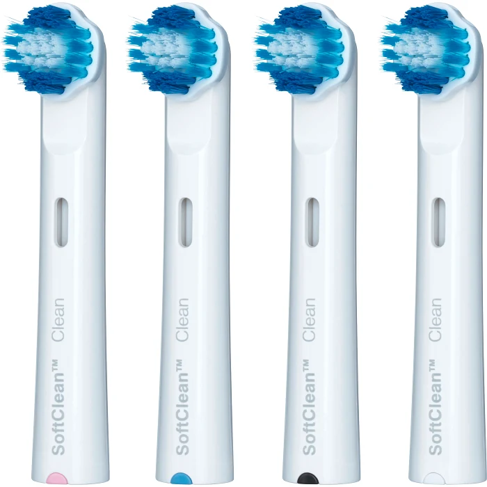 Tandborstrefill Clean 4-pack Jordan