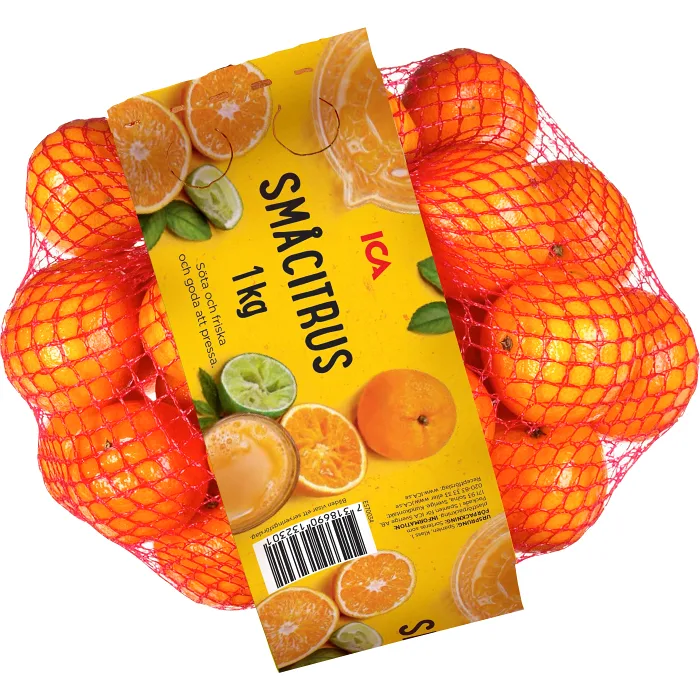 Småcitrus Clemenules i nät 1kg Klass 1 ICA